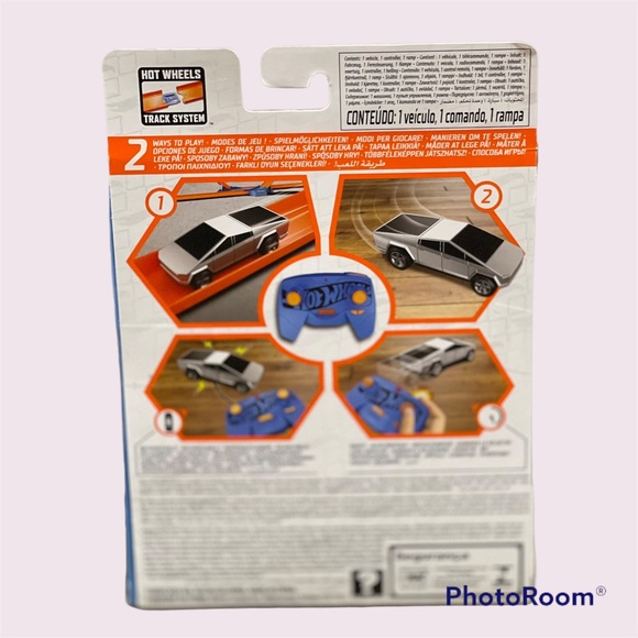 Hot Wheels Cyber Truck R/iC 1:64 Scale Rechargeable Radio-Controlled Cars - Picture 3 of 4